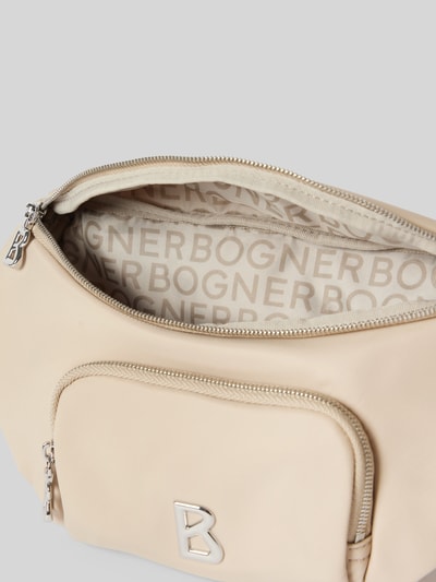 BOGNER Bauchtasche mit Label-Detail Modell 'JANIKA' Stein 5