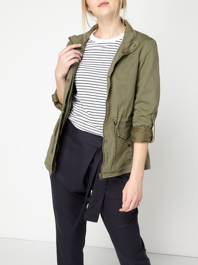 Vero Moda Outdoor Jacke mit Stehkragen Oliv 3