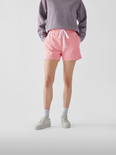 Autry Sweatshorts mit Label-Print Pink 4