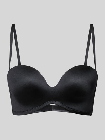 DORINA Biustonosz z fiszbinami i regulowanymi ramiączkami model ‘SUBLIME SCULPT’ Czarny 1