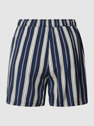 Schiesser Pyjama-Shorts mit Streifenmuster Dunkelblau 3