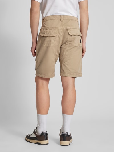 Alpha Industries Regular Fit Cargoshorts mit Label-Detail Modell 'BATTLE SHORT' Sand 5