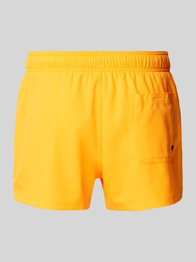 Puma Regular Fit Badehose mit Logo-Print Orange 3