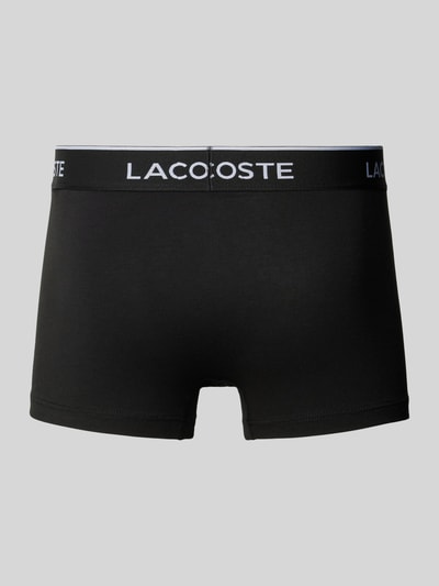 Lacoste Trunks mit elastischem Label-Bund Black 3