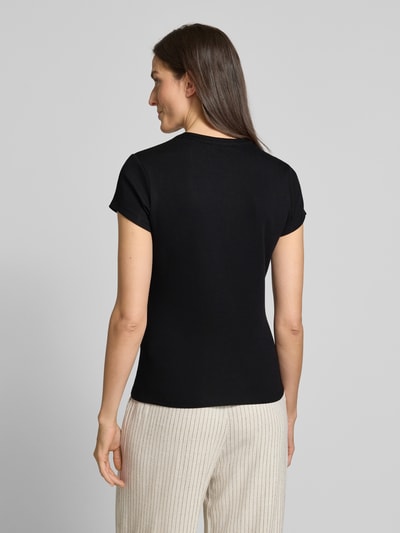 Someday T-Shirt in Ripp-Optik Modell 'Kleoh detail' Black 5