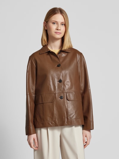 Weekend Max Mara Jacke in Leder-Optik Modell 'KAYA' Hazel 4