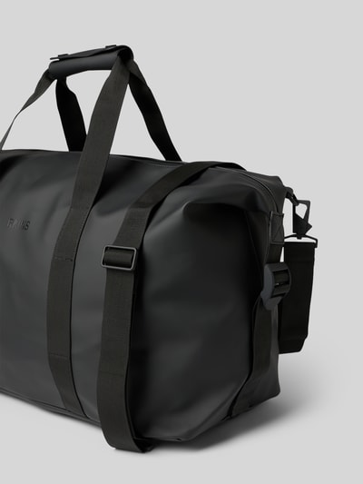 RAINS Weekendtas met logo, model 'Hilo' Zwart - 3