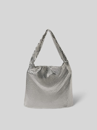 Rabanne Handtasche im Metallic-Look Silber 4