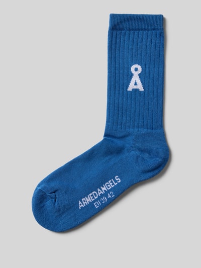 Armedangels Socken aus Baumwoll-Mix Modell 'SAAMUS BOLD' Blau 1