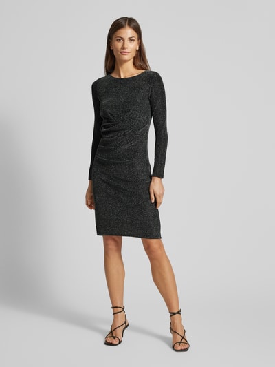 Christian Berg Woman Selection Knielanges Kleid mit Glitter-Effekt Silber 1