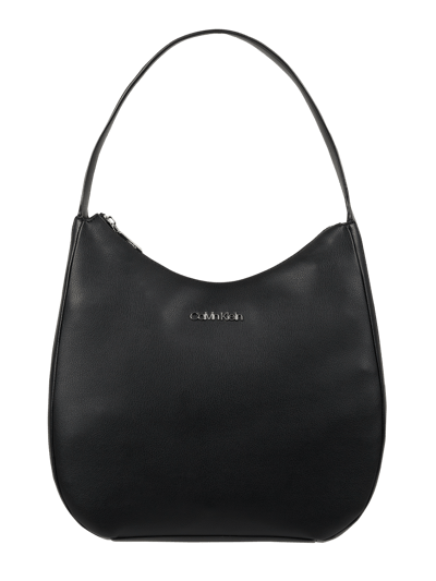 CK Calvin Klein Hobo Bag in Leder-Optik Black 2