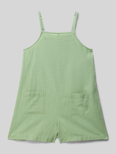 Roxy Jumpsuit met opgestikte zakken, model 'LAVENDER HAZE' Lindegroen - 1