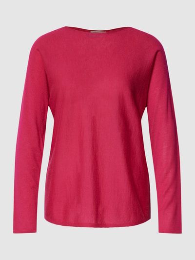 (The Mercer) N.Y. Kaschmir Longsleeve mit Rundhalsausschnitt Pink 2