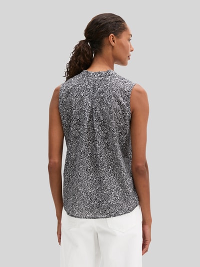 Marc O'Polo Loose Fit Blusentop aus reiner Baumwolle Marine 5