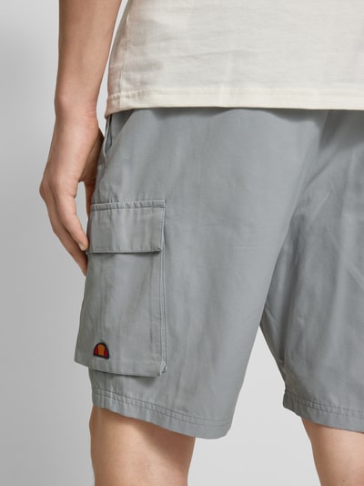Ellesse Regular fit korte cargobroek met steekzakken, model 'UMANI' Middengrijs - 3