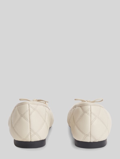 Tommy Hilfiger Ballerina van echt leer Ecru - 5