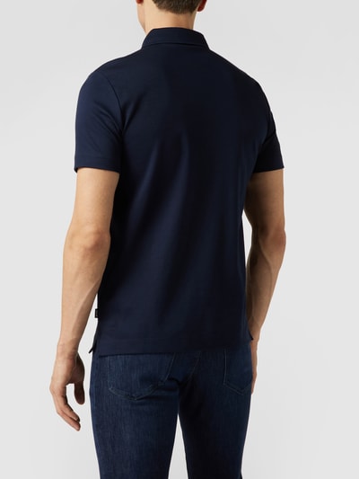 BOSS Poloshirt met merkopschrift Donkerblauw - 5