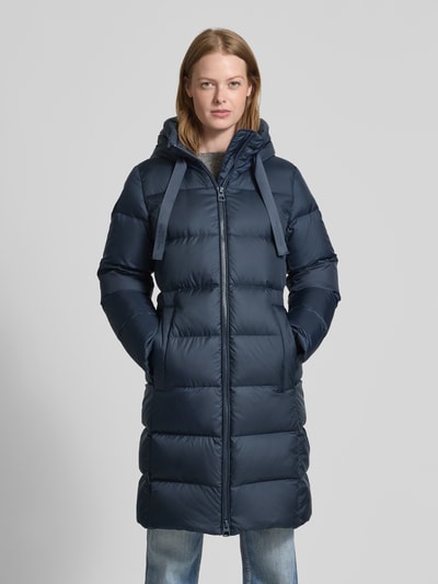 Marc O'Polo Regular Fit Daunenmantel mit Daunen-Feder-Füllung Marine 4