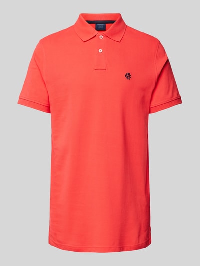 MCNEAL Poloshirt met labelstitching  Rood - 2