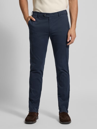 Mmx Chino mit Gesäßtaschen Modell 'Lupus' Marine 4