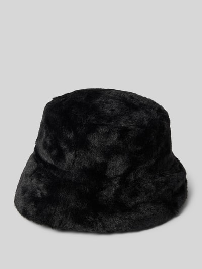 Pieces Bucket Hat in flauschiger Qualität Modell 'JEANEL' Black 1