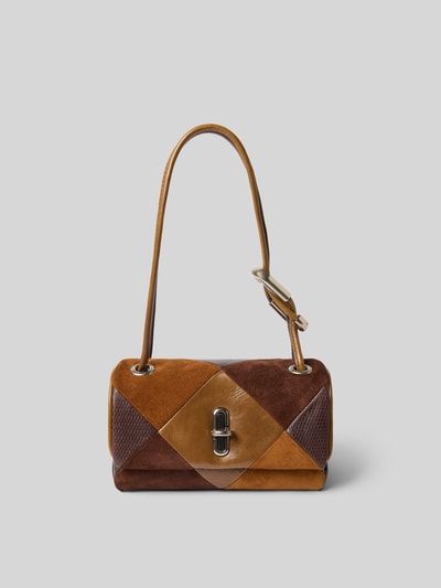 Marc Jacobs Handtasche mit Label-Detail Mittelbraun 1