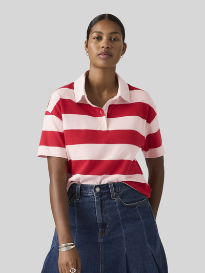 Levi's® Relaxed Fit Poloshirt aus reiner Baumwolle Rosa 1