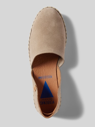 Verbenas Espadrilles in unifarbenem Design Modell 'CARMEN SERRAJE' Beige 3