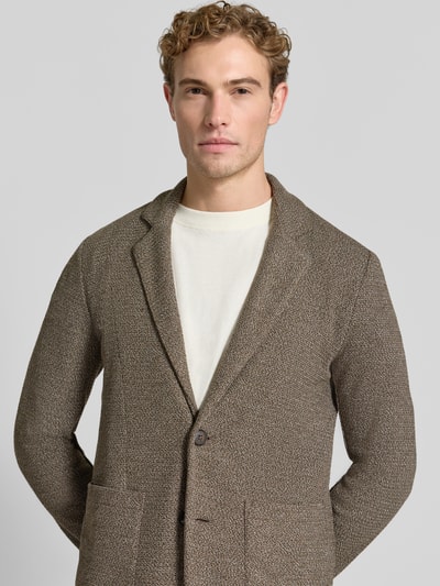CINQUE Cardigan mit Viskose-Anteil Modell 'Morret' Mittelbraun 3