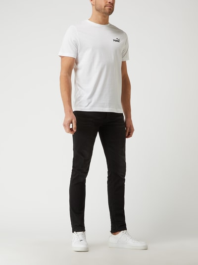 PUMA PERFORMANCE T-shirt met logoprint, regular fit  Wit - 1