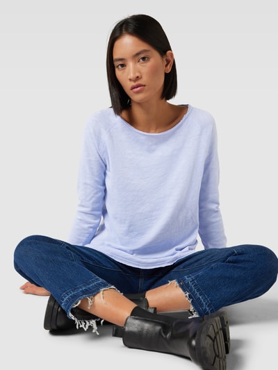 Rich & Royal Longsleeve im Destroyed-Look Flieder 3