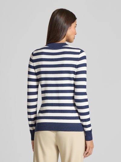 Christian Berg Woman Gebreide pullover met ronde hals Donkerblauw - 5