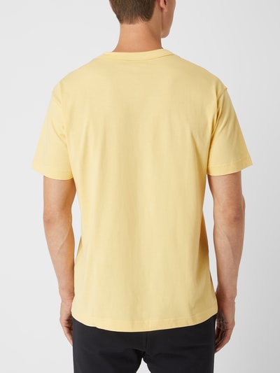 Jack & Jones Oversized T-Shirt mit Print Modell 'Positano' Gelb 5