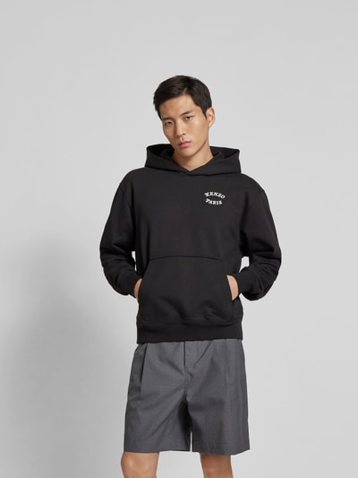 Kenzo Hoodie mit Kapuze Black 4