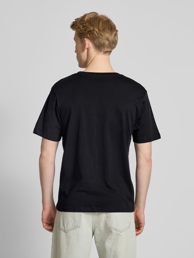 Jack & Jones T-Shirt mit Motiv-Print Modell 'ALMERIA' Black 5
