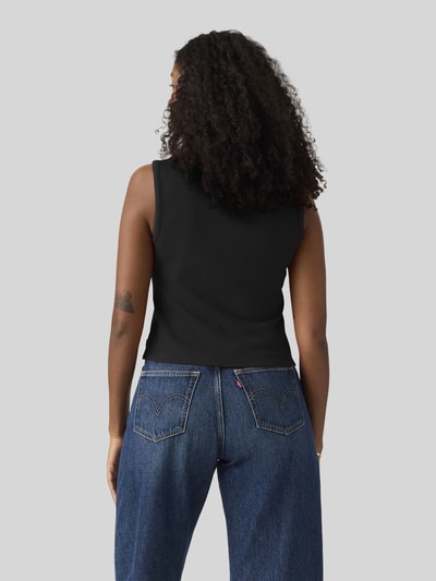 Levi's® Top aus Rippstrick mit Knopfleiste Anthrazit 5