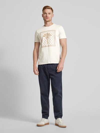 JOOP! Collection T-shirt met ronde hals Offwhite - 1