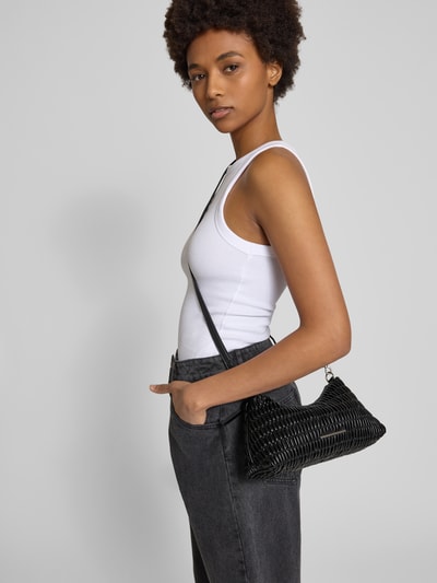 Calvin Klein Jeans Handtas met structuurmotief Zwart - 1