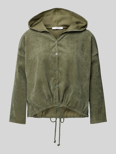 ZABAIONE Jacke mit Knopfleiste Khaki 2