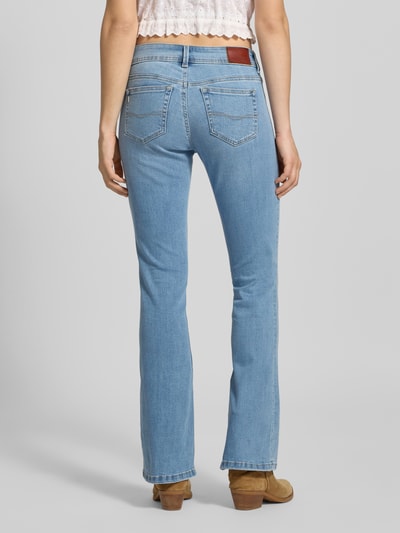Pepe Jeans Flared Bootcut Jeans aus Baumwoll-Mix Modell 'PIMLICO' Hellblau 5