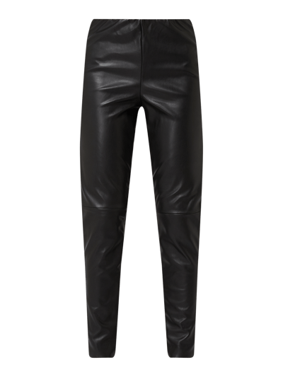 MAC Leggings in Leder-Optik  Black 2