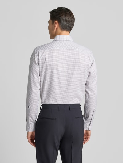 SEIDENSTICKER REGULAR FIT Regular fit zakelijk overhemd van katoen met button-downkraag Zand - 5