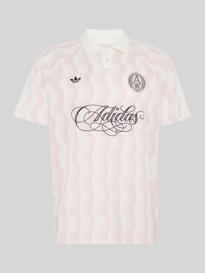 adidas Originals Regular Fit Poloshirt mit Logo-Details Hellrosa 2