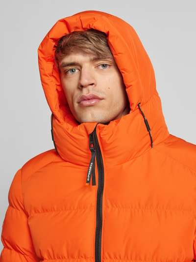 Superdry Gewatteerd jack met ritszakken Oranje - 3