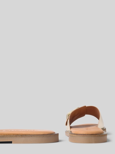 Tamaris Slippers met doornsluiting Goud gemêleerd - 2