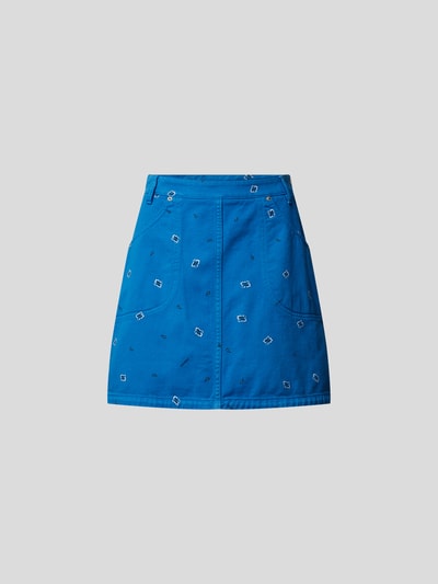 Kenzo Jeansrock in Minilänge Royalblau 2