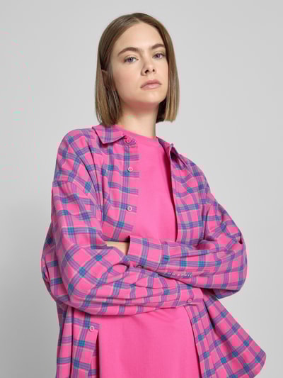 OH APRIL Overhemdblouse met knoopsluiting, model 'Vivian' Felroze - 3