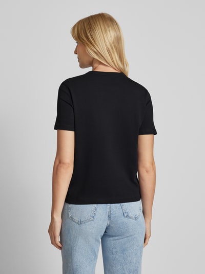 Mango T-Shirt mit Rundhalsausschnitt Modell 'RITA' Black 5