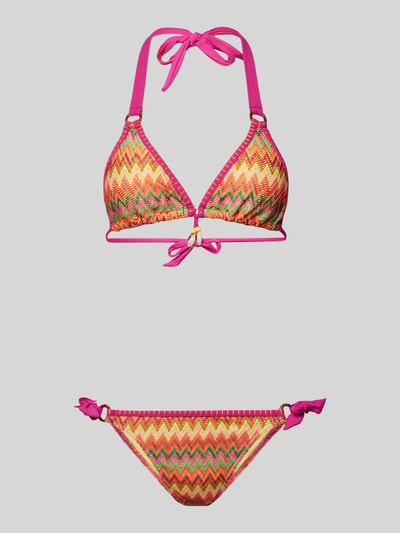 Banana Moon Bikini-Set mit Neckholder Modell 'LIKOSIMA' Orange 1