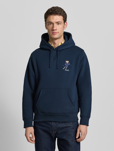 Polo Ralph Lauren Regular fit hoodie van katoenmix Marineblauw - 4